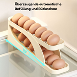1+1 GRATIS | EggScroller™ Eier mühelos frisch halten und Ihren Kühlschrank ordentlich behalten
