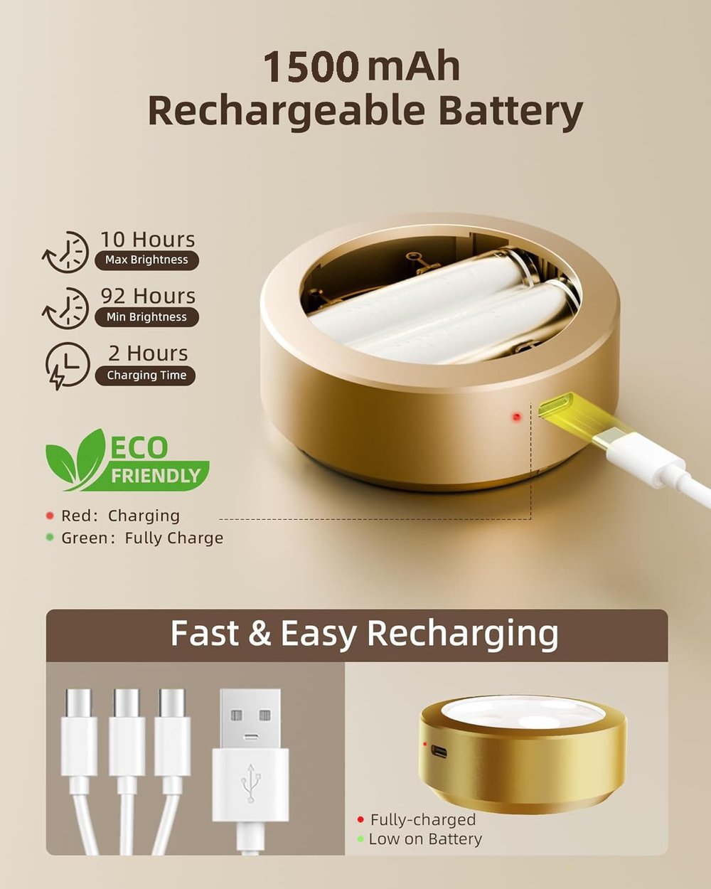 1+1 GRATIS | Magnetische LED-Bilderleuchte – Kabellos, Dimmbar & Wiederaufladbar