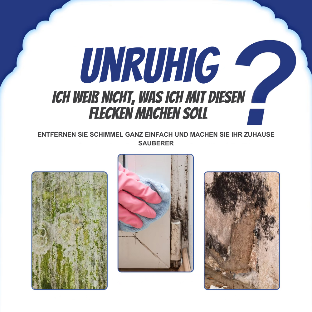 1+1 GRATIS | MoldZero™ Schnellentferner für Schimmel für ein gesundes, fleckenfreies Zuhause