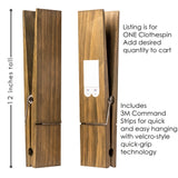 1+1 GRATIS | Wäscheklammer Handtuchhalter™ — Bringen Sie warmen rustikalen Charme und festen Halt in Ihr Zuhause