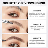 1+1 GRATIS | Wasserdichter 3D Augenbrauenstift mit 4 Gabelspitzen™ - Schmerzfrei und wasserfest!