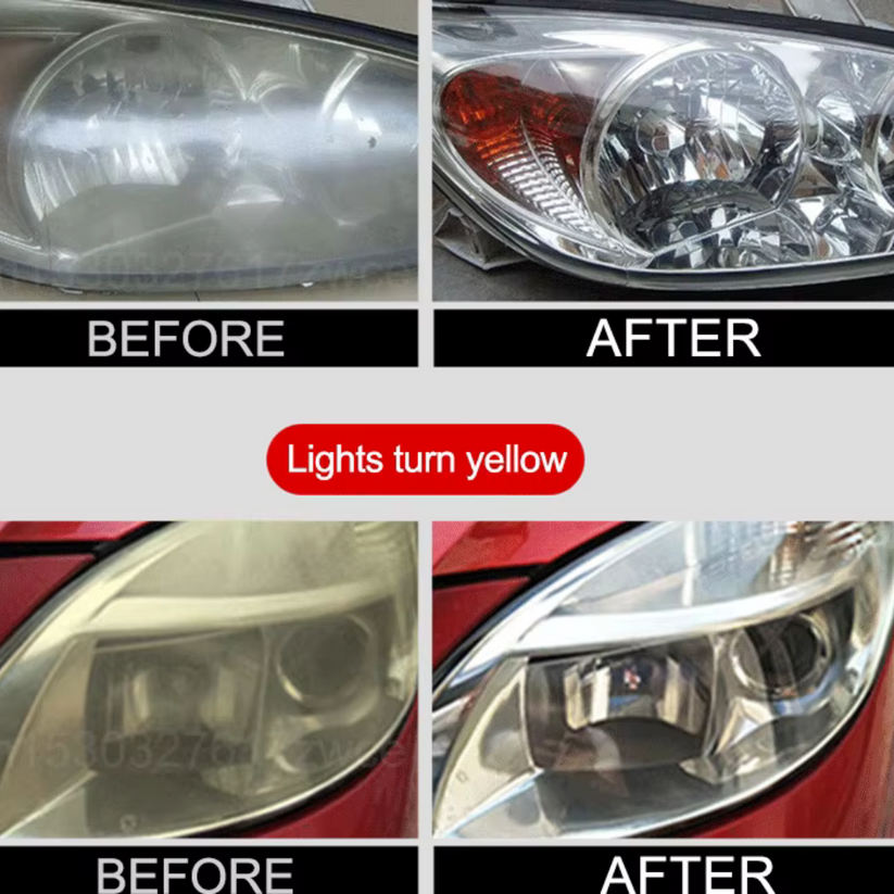 1+1 Gratis | BrightLite™ Beseitigen Sie stumpfe, vergilbte Scheinwerfer in Minuten