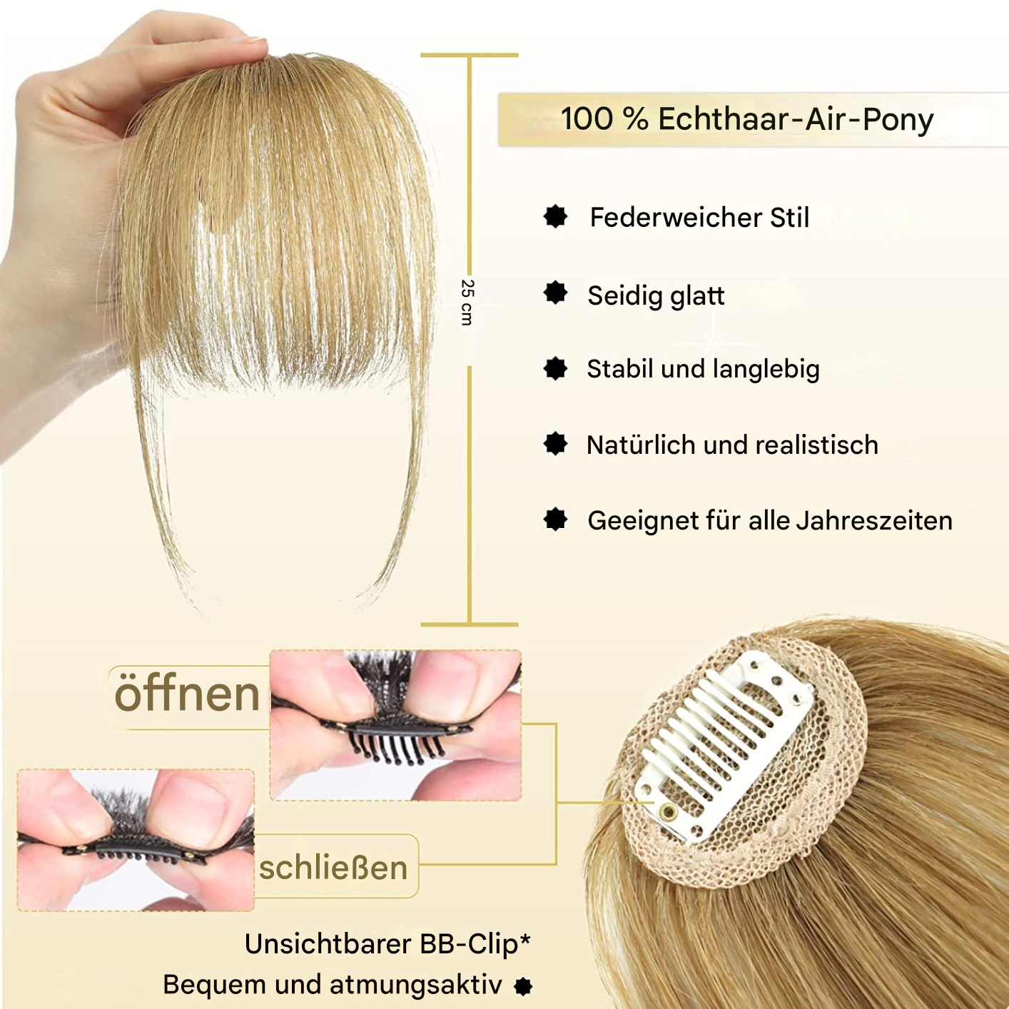 1+1 Gratis | GlamCurls™ Clip-In Haarverlängerungen