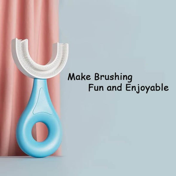 360° U-förmige Kinderzahnbürste