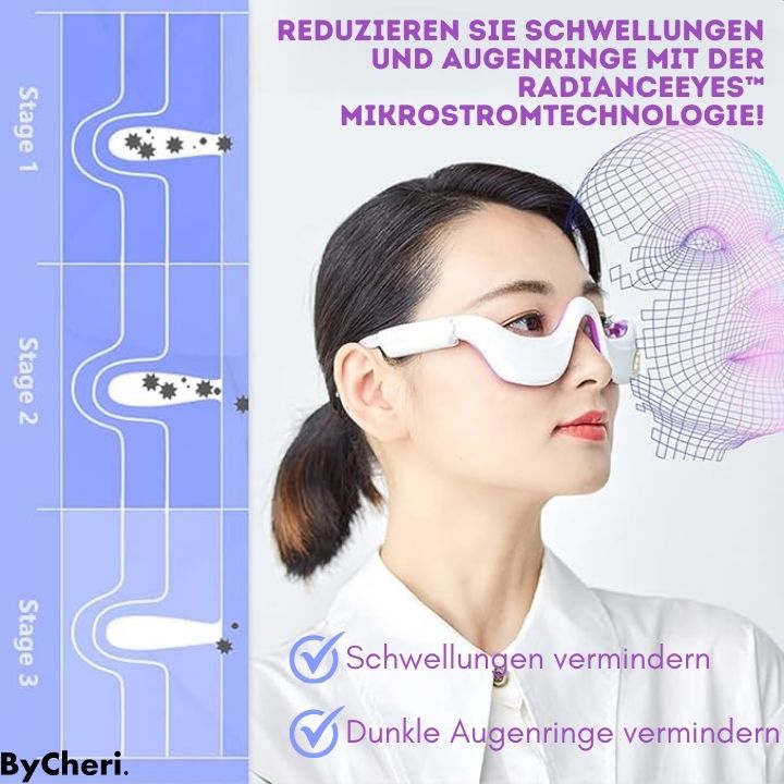 50% RABATT TEMPORÄR | RadianceEyes™ |Erleben Sie Augenmassage jederzeit und überall!