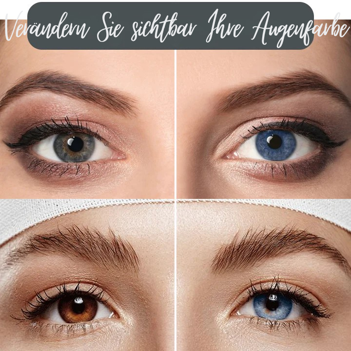 Augenpflege Tropfen | Intensive Feuchtigkeit | Betonung der Augenfarbe | 1+1 Gratis