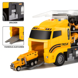 Baufahrzeug-Set | Spielzeugauto & Baufahrzeuge | Robust & Lehrreich | PlayMe