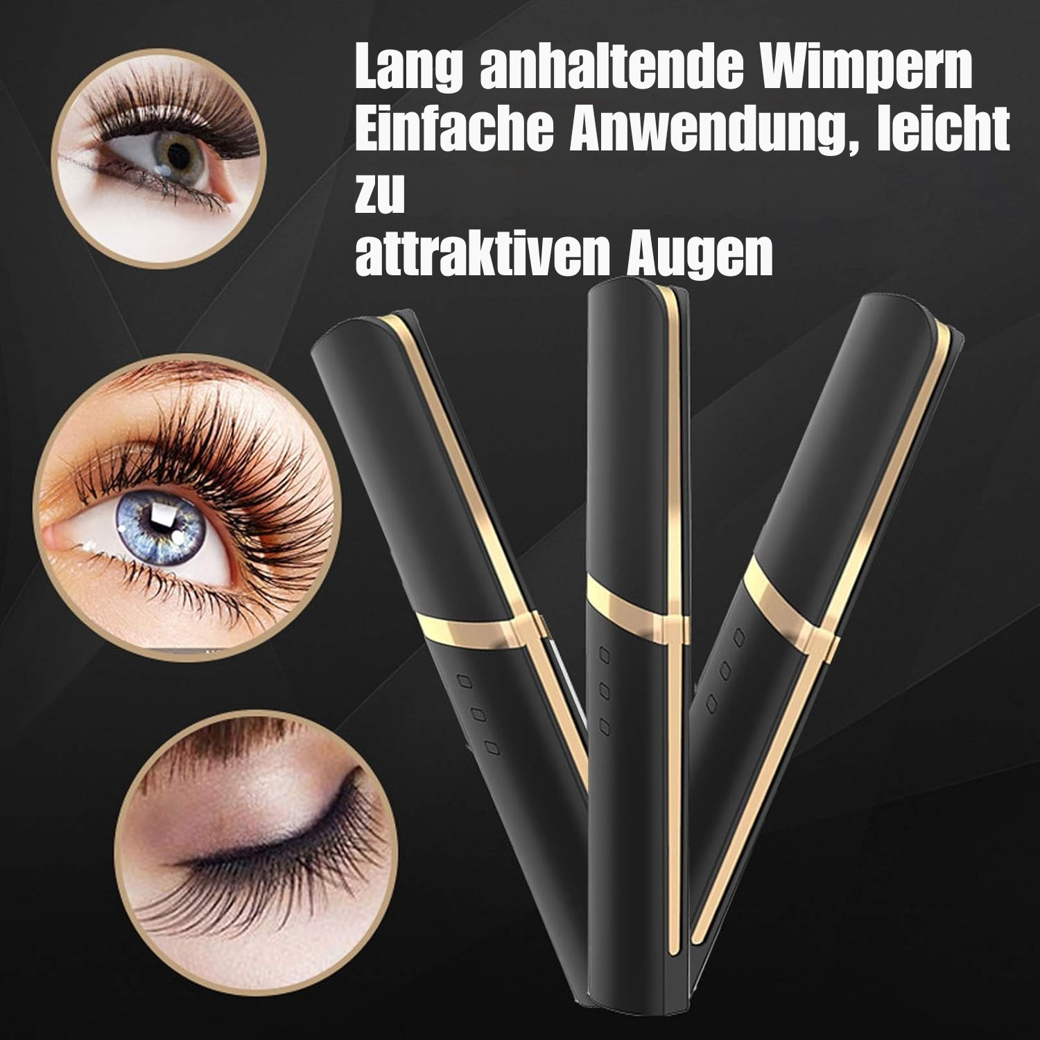 Beheizte Wimpernzange | Schnelle Locken | Sanft zur Wimper | Langanhaltender Schwung