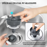 CleanFlow™ – Neuer Verbesserter Siphon-Siebkorb-Ablauf