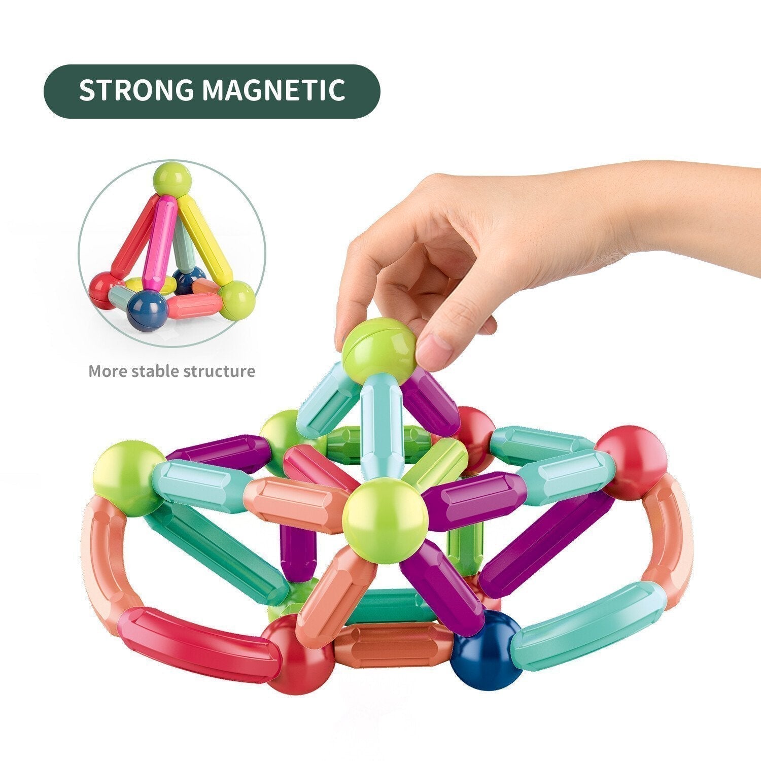 Connect-It Toy™ - Pädagogisches Magnetspielzeug für Kinder