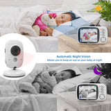 CradleView™ | Drahtloses Babyphone mit LCD-Display und 2-Wege-Audiogespräch