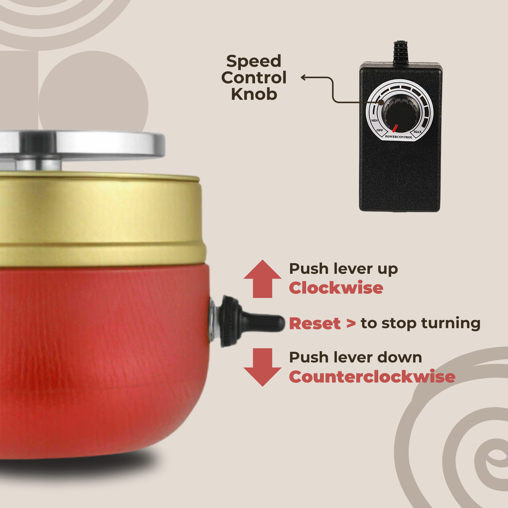 Craftio™ - Mini Tragbare Töpfermaschine