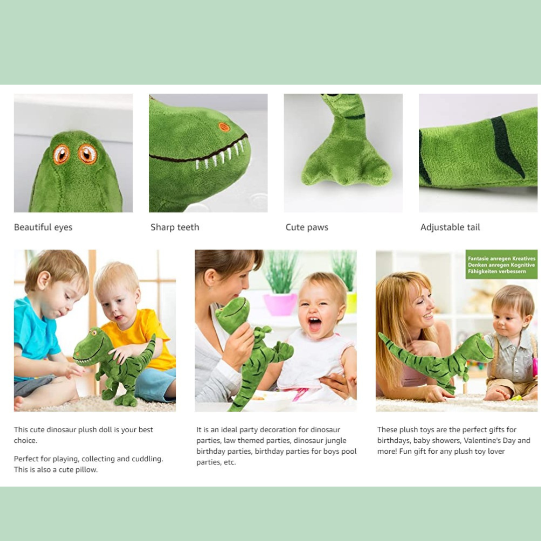 DinoFluff™- Das kuscheligste Dinosaurier-Stofftier!