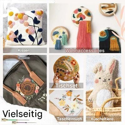 EasyStitch™ - Sticknadelset, verbessern Sie Ihr Näherlebnis!