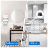 Edelstahl Toilettenpapierhalter mit Ablage | 2-in-1 Tissuebox & Handyablage | Rostfrei & Stilvoll
