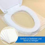 Einweg-Toilettensitzabdeckung™ - Bleiben Sie keimfrei mit Einweg-Toilettensitzauflagen (50 Stücke)