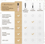 Elektrischer Hornhautentferner | Quarz-Kristallrollen | LED-Licht | Wasserdicht & Wiederaufladbar | CallusPro