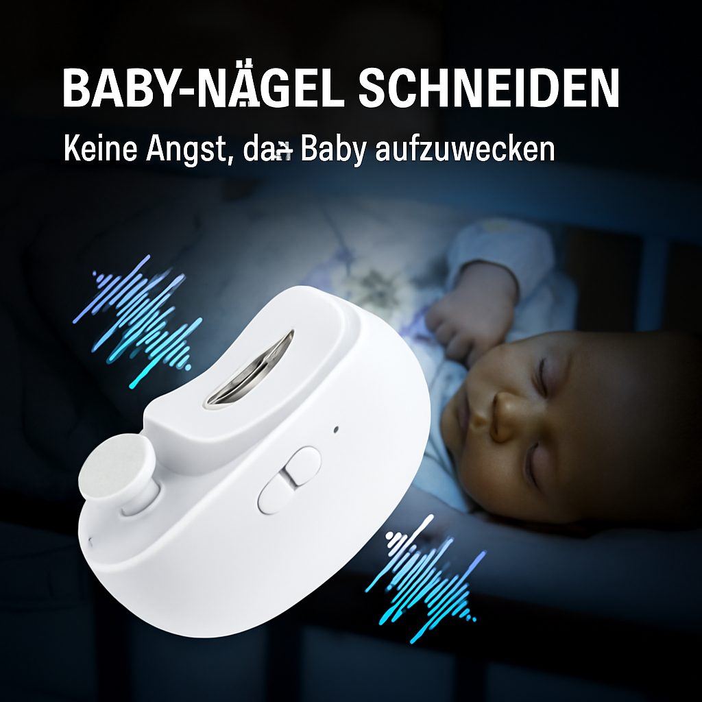 Elektrischer Nagelknipser | 3-in-1 Funktion | Sanft & Präzise | NailEase