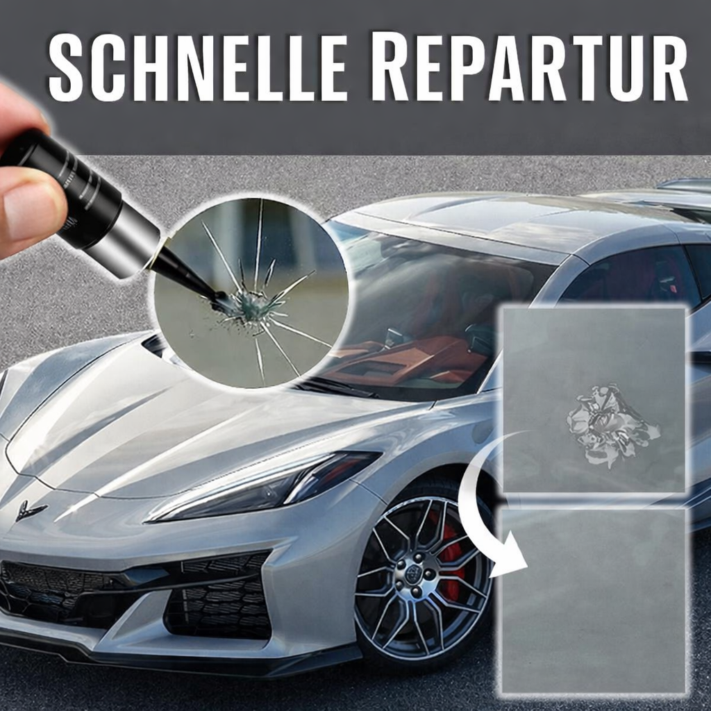 Glasreparaturset | Unsichtbare Reparatur | 5x Stärkere Formel