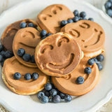 HappiPan™ — Perfekt gewendete Smiley-Pfannkuchen für einen glücklichen Start in den Tag