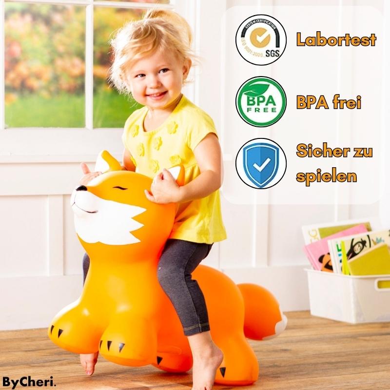 HappyHopper™ - Hüpfendes aufblasbares Tier Jump-Along