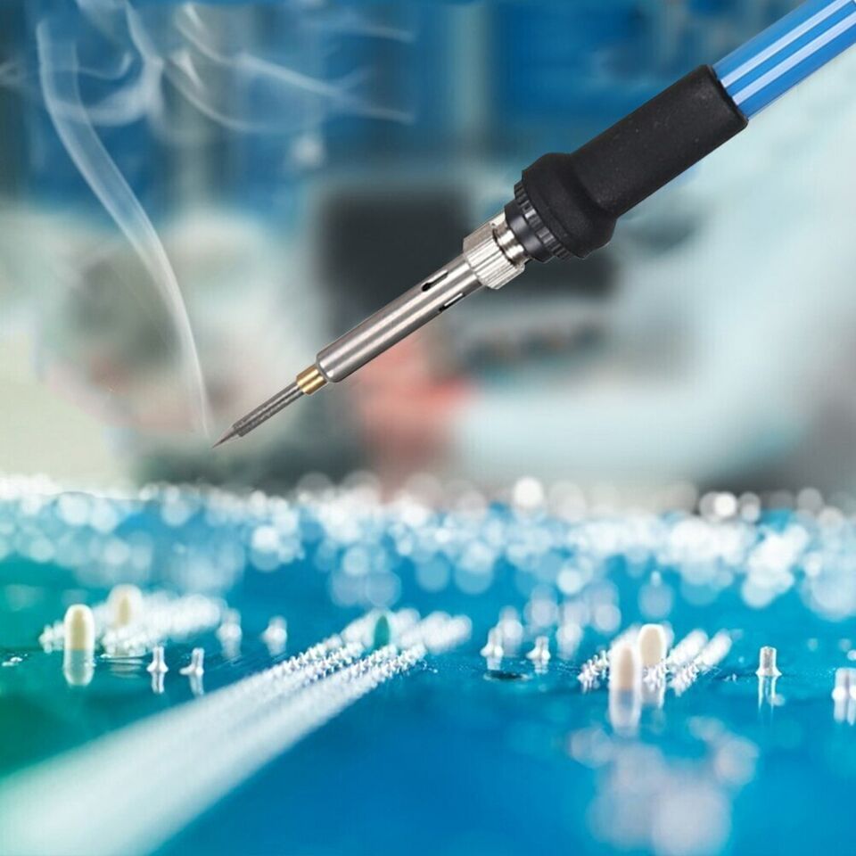 Holzbrenner mit Temperaturregelung | 28 Brennspitzen | Prägen & Schnitzen | Pyrographie-Kit