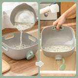 HydroBasket™ | Multifunktionaler Hygiene-Spül- und Abtropfkorb