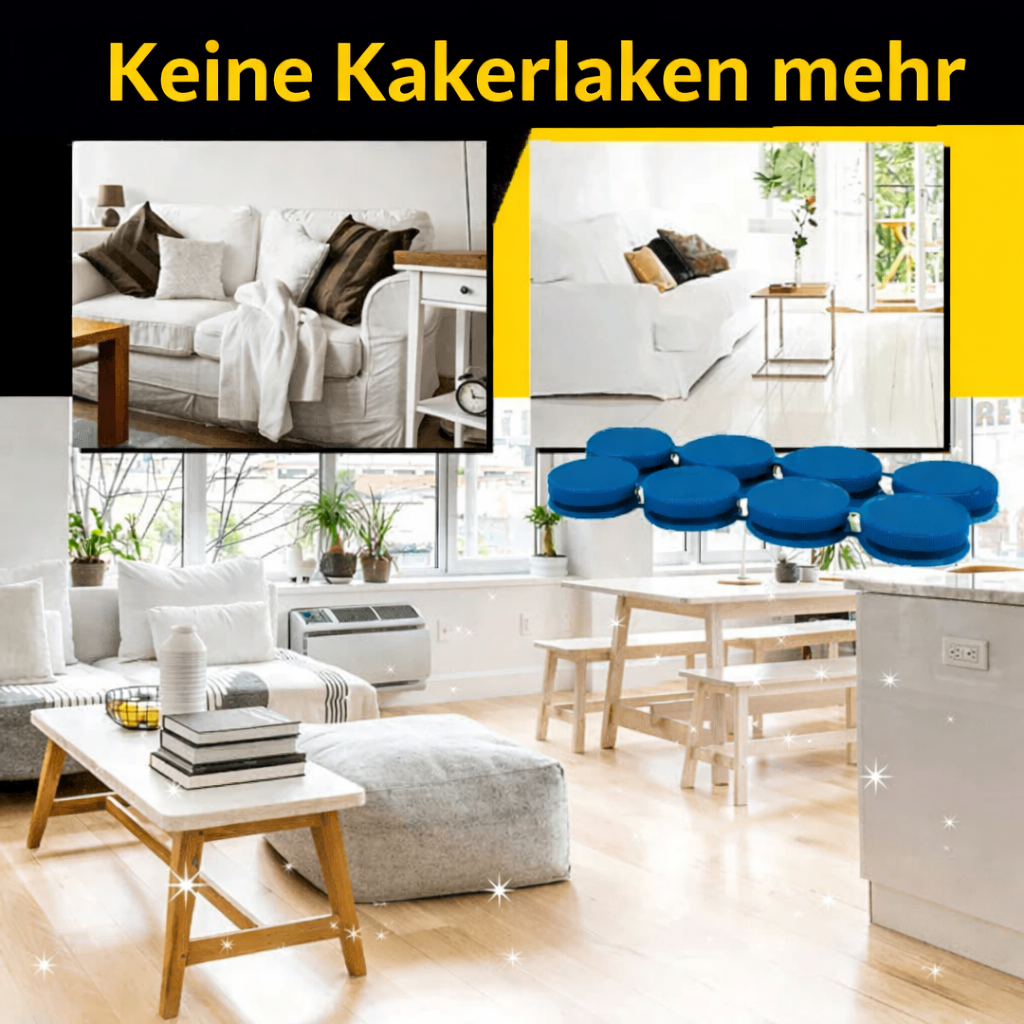 Kakerlakenköder | Langzeitwirkung | Haustiersicher | RoachGuard