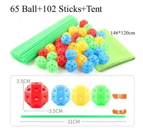 KidKreations™ - Fort-Baukasten