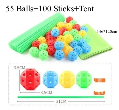 KidKreations™ - Fort-Baukasten