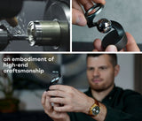 Kinetisches Schreibtischspielzeug | Schwebe-Illusion | Aluminium Design | Stressabbau & Fokus