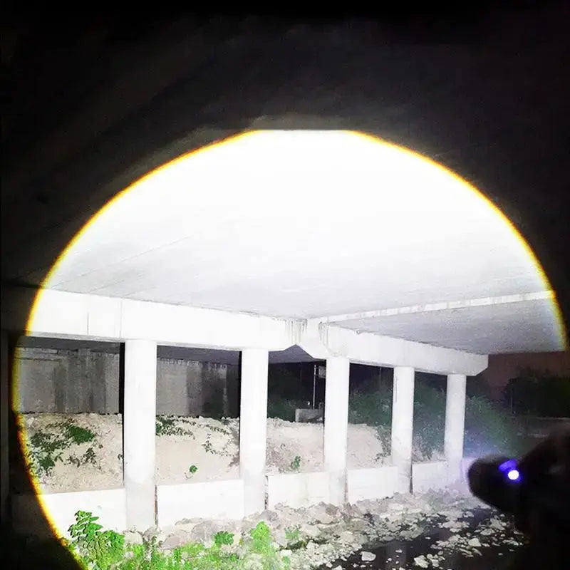 LED Taschenlampe | Ultrahell & Wasserdicht | 500m Reichweite | Zoom-Funktion| UltraBright