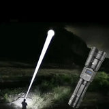LED Taschenlampe | Ultrahell & Wasserdicht | 500m Reichweite | Zoom-Funktion| UltraBright