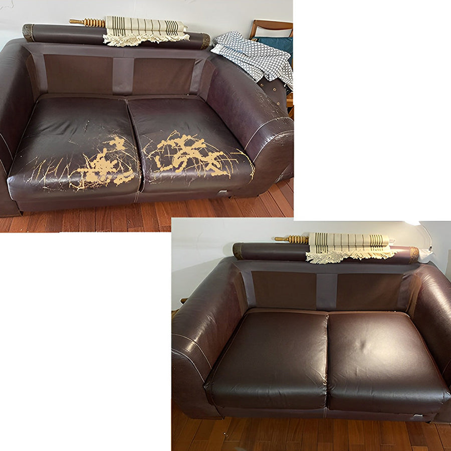 LeatherFix™ - Selbstklebender Lederrefinisher Zuschneidbare Sofa-Reparatur