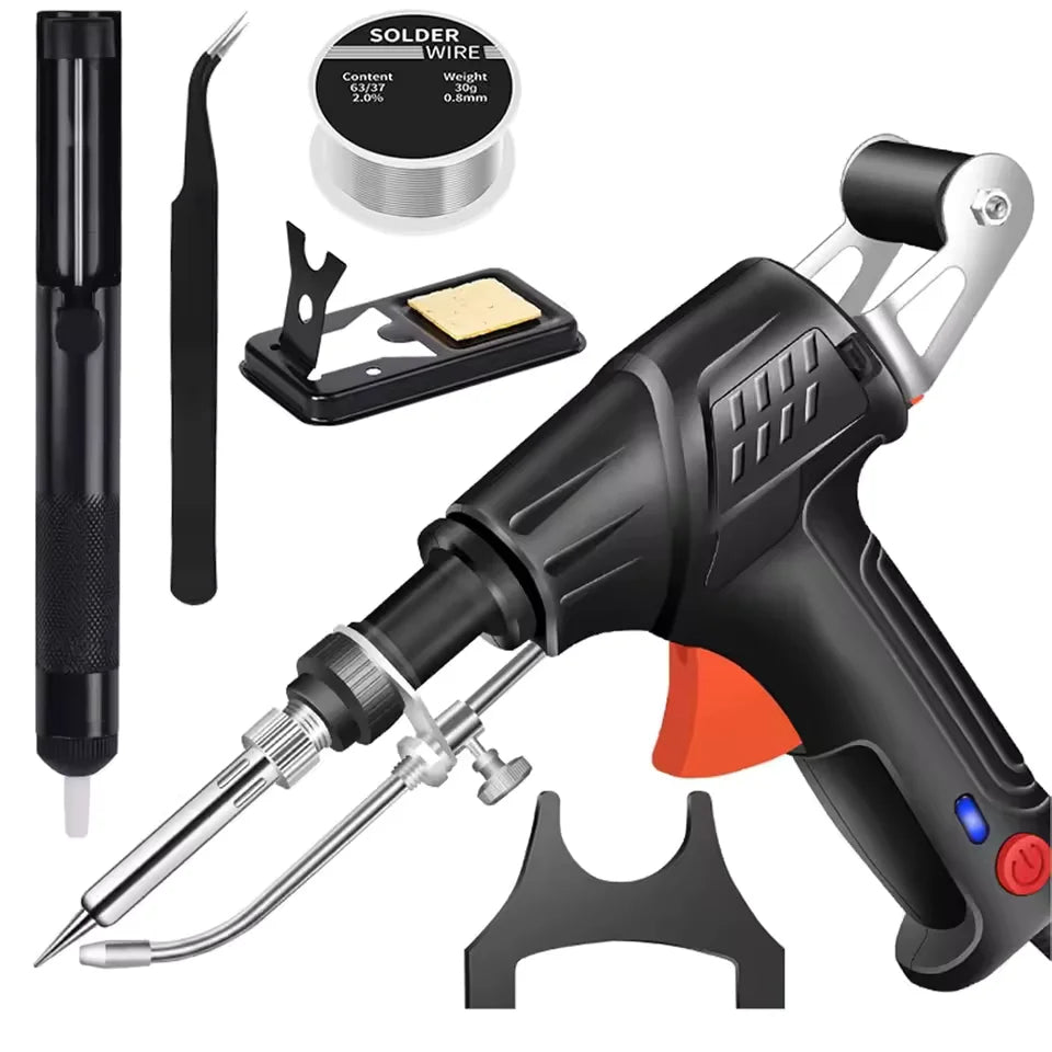 Lötpistole | Einhandbedienung | Präzise Dosierung | Für Metall & Elektronik