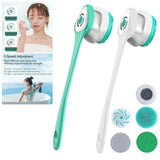 LuxeScrub™ Powerbürste — Enthülle seidige, stressfreie Haut bei jeder Dusche