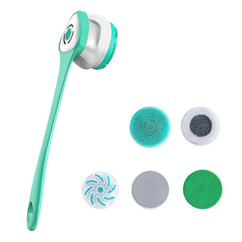 LuxeScrub™ Powerbürste — Enthülle seidige, stressfreie Haut bei jeder Dusche