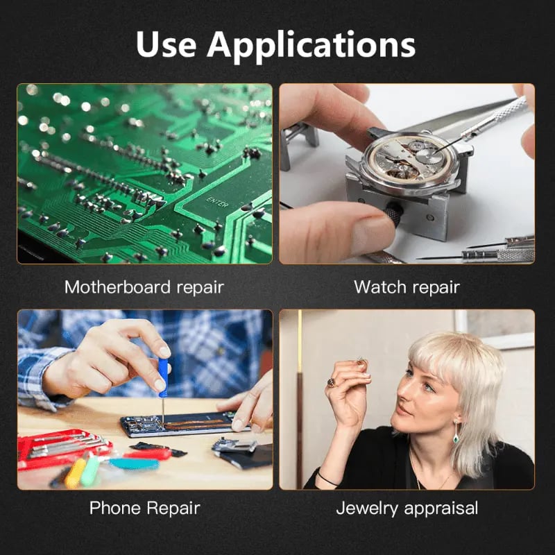 Magniview™ - Das ultimative handfreie Lupe für präzises Naharbeiten