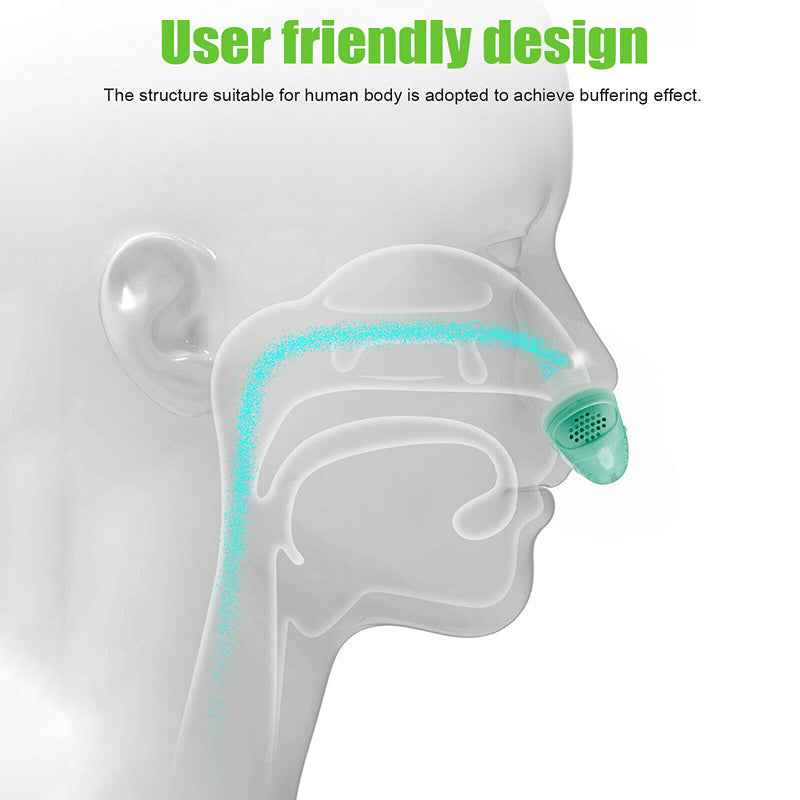 Mini CPAP Gerät | Elektronisches Anti-Schnarchen Gerät | Leise & Tragbar | Komfortable Atmung im Schlaf