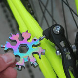 Multitool | 18-in-1 Schneeflocken-Werkzeug | Edelstahl | Kompakt & Robust