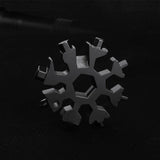 Multitool | 18-in-1 Schneeflocken-Werkzeug | Edelstahl | Kompakt & Robust