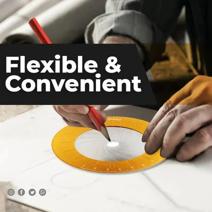 PrecisionPro™ – Erleichtert das Zeichnen präziser Kreise und beendet den Kampf mit Ungenauigkeiten.