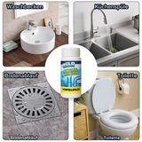 Rohrreiniger Pulver | Schnelle Wirkung | Rohrschonend | Ohne Schrubben