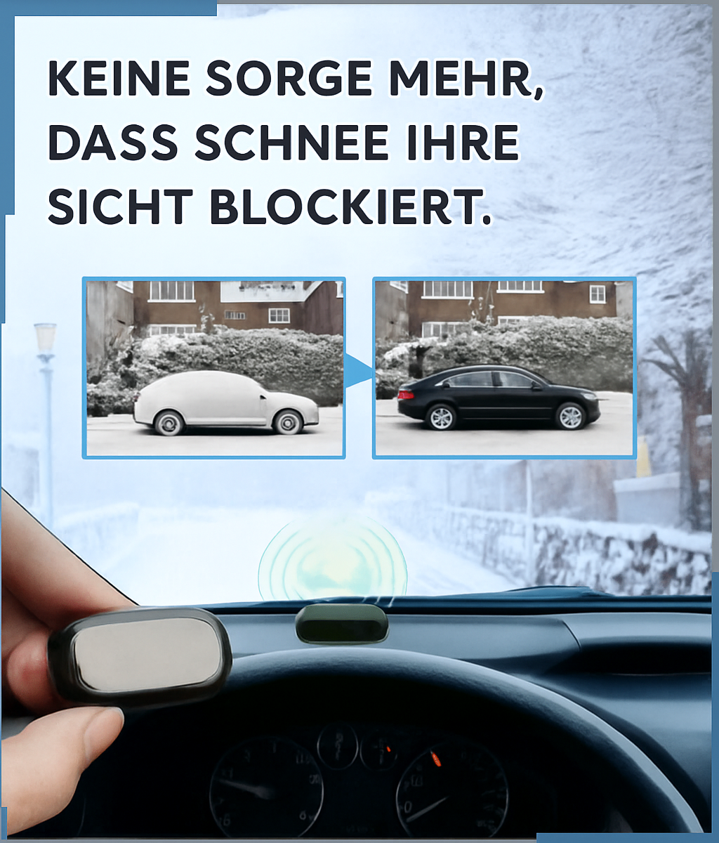 Schnellenteiser für Autoscheiben | Kein Kratzen mehr | Klare Sicht in Sekunden | Frostex Enteisgerät