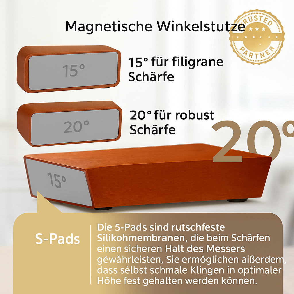 Schneller Messer-Schärfer | Präzise & Langlebig | Kompakt & Tragbar | EasyRoll