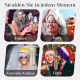 SilbernesGlühen™ Haarfarbe | Leuchtendes Silber | Pflegend & Langanhaltend