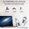 Smartphone Speicherstick | 3-in-1 USB & Lightning | Sofortige Datensicherung | 128GB Extra Speicher | Profi-Stick