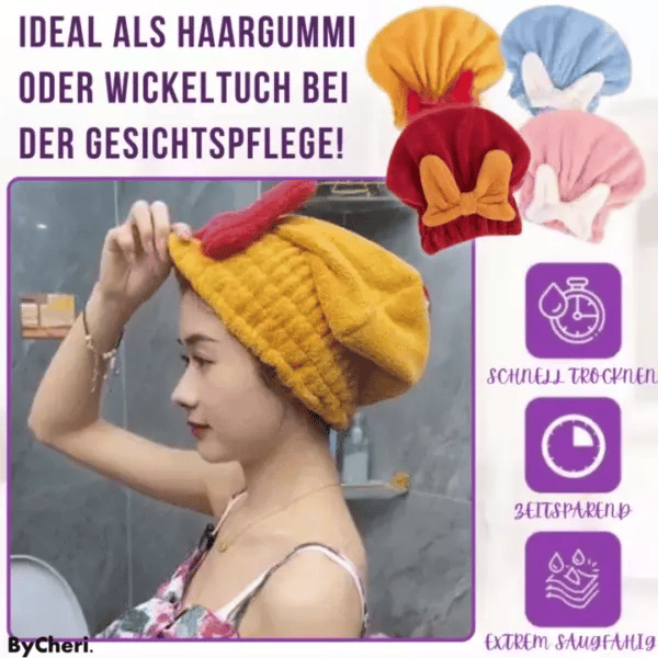 SoakSwift™| Trocknen Sie Ihre Haare schnell in nur wenigen Minuten!