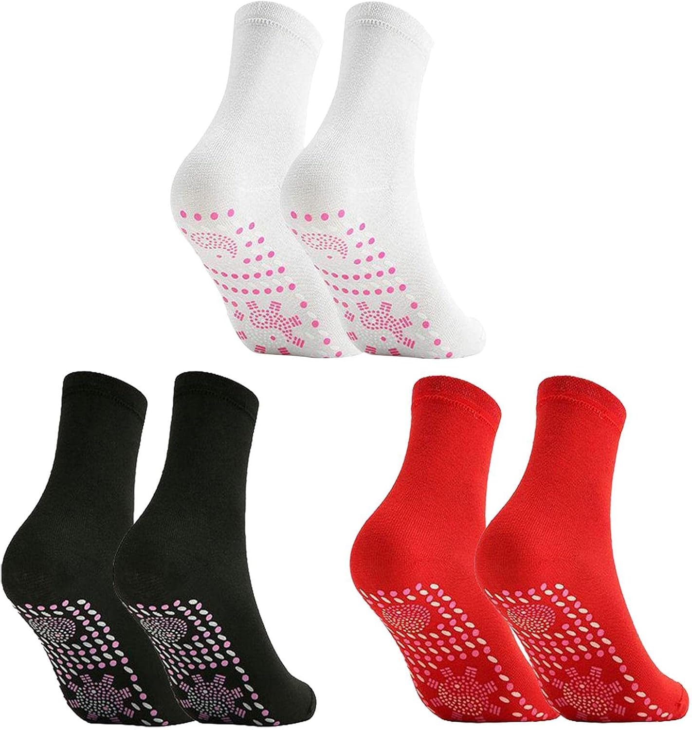 Socken | Selbsterwärmend | Magnetfeld-Massagepunkte | Fördert Durchblutung