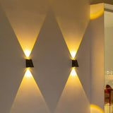 Solar LED Wandleuchte | Kabellos & Automatisch | IP65 Wetterfest | Up & Down Licht